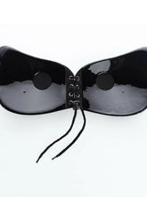 Seamless Lace Up Push Up Self Adhesive Bra